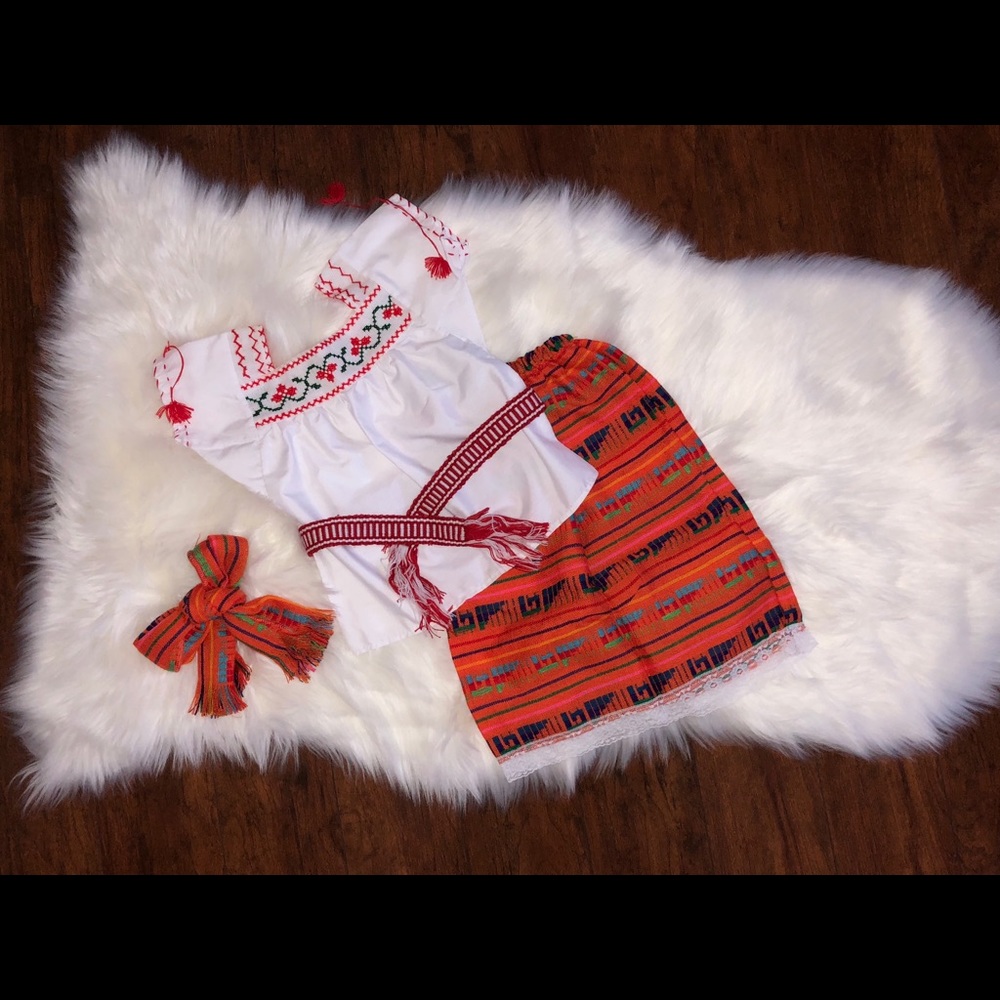 Little girl Mexican outfit